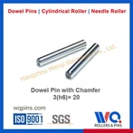 Pinos-guia M3(h6)X20